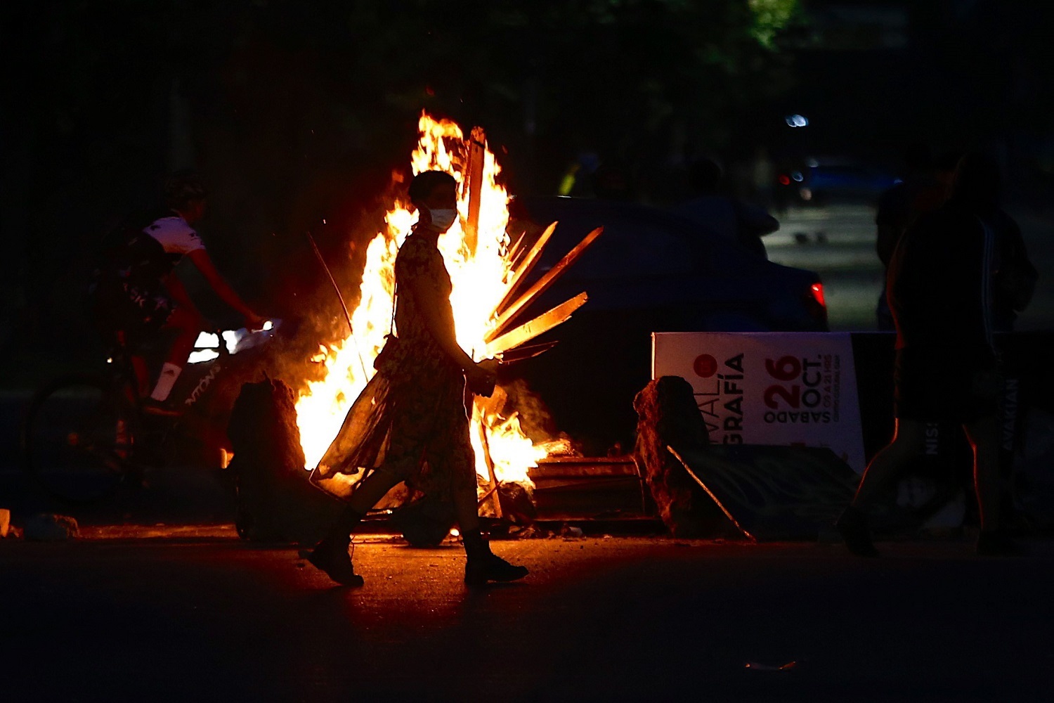 Protests in Santiago, Chile